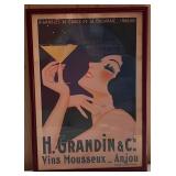 1931 Gossart Paris Art Deco Poster