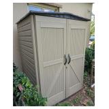 Rubbermaid 55" x 55" Portable Storage Shed
