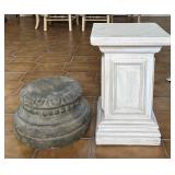 2 Plant Pedestals