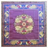 Very Nice Multi-colored Tapestry Style Tablecloth