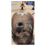 Vintage Metal Bird Cage