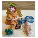 Richard Neibaur Angel Shelf Sitter, Door Hanger +