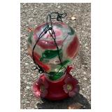 Colored Flower Hummingbird Feeder