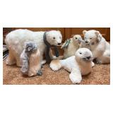 Lot Of Arctic Animals Home Decor