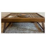 Wood Breakfast Tray & Wood Hot Pad