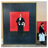 "Le Sommelier" & "Monsieur Edgar" by Guy Buffet
