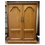 Entertainment Cabinet w/ Power Outlet