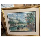 "View of the Pont-Neuf" by Merio Ameglio