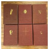 6 Classic Will Durant Hardback Books