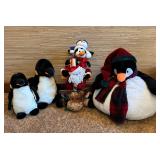 4 Holiday Plush