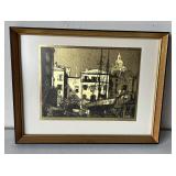 VTG "Little Boatyard, Venice" by Lionel Barrymore