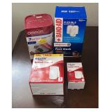 Blood Pressure Monitor, Masks, Gauze