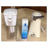 Hamilton Beach Can Opener & Brita Water Purifier