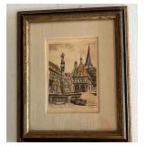 VGT historic marketplace in Michelstadt, Germany