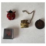 Vintage Lighters & Tape Measure
