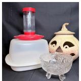 Hummingbird Feeder, Jack-O-Lantern, Misc.