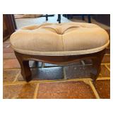 Vintage Mahogany Footstool/Ottoman