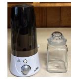 Air innovations System, Clear Glass Candy Jar
