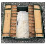 VTG GripLoc Old Green Metal Tackle Box