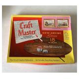 1958 Craft Master Numbered Oil Painting set