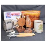 Vintage & Handcrafted Items Lot