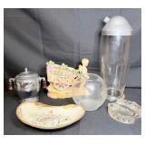 Vintage Dish and Decor Lot