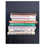 Lot of 8 Cookbooks