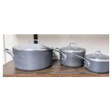 Vintage GHC Magnalite Pots w/Lids