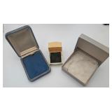 3 Vintage Jewelry Boxes; 1 Bakelite Box