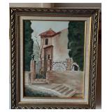 Original Oil Painting Santa Fe Style