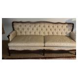Ivory Victorian Style Couch
