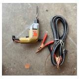 Black & Decker Drill & Jumper Cables