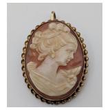 1/20 12K GF Cameo Brooch/Pendant