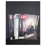 Lot of 4 Collectible Vintage Life & Post Magazines