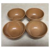 Russel Wright "Apricot" Iroquois Soup Bowls