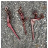3 lever-type load binders