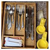 Drawers of Silverware & Utensils