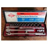Drive Socket Wrench Set Black Box