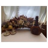 VTG Candleholders, Swag, Decanter