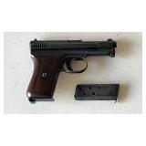 Waffenfabrik .25cal/6.35 Mauser Pistol