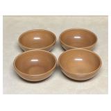 Russel White "Apricot" Iroquois Cereal Bowls