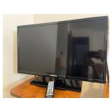 24" x 14" Samsung TV w/Remote