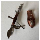 VTG "Boy Scout" Style Knife w/Stag Handles