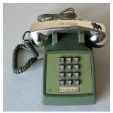 1960-1970 Vintage Avocados Green Dial Tone Phone