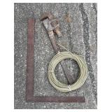 Wrench, L- Measuring, Wire
