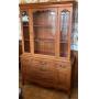 Vintage French Provincial China Cabinet