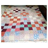 Vintage Hand Stitched Quilt