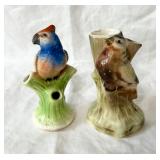 2 Vintage Czech Pottery Succulent Planters