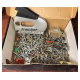 Box of Nails, Stapler, Clamp