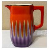 Vtg. Bern Yut Czechoslovakia Art Pottery Pitcher